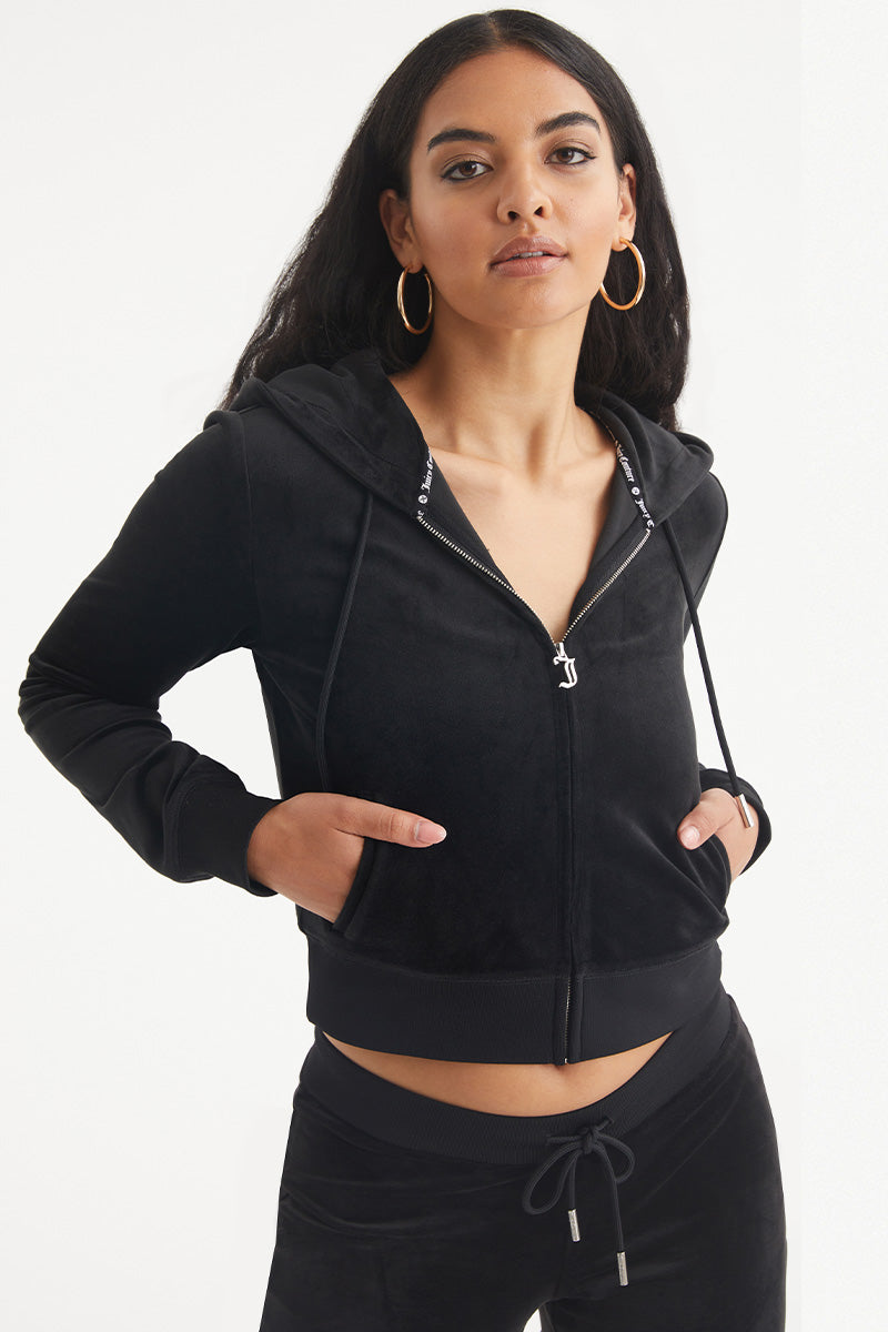Libra Customizable Big Bling Velour Hoodie - Image 2