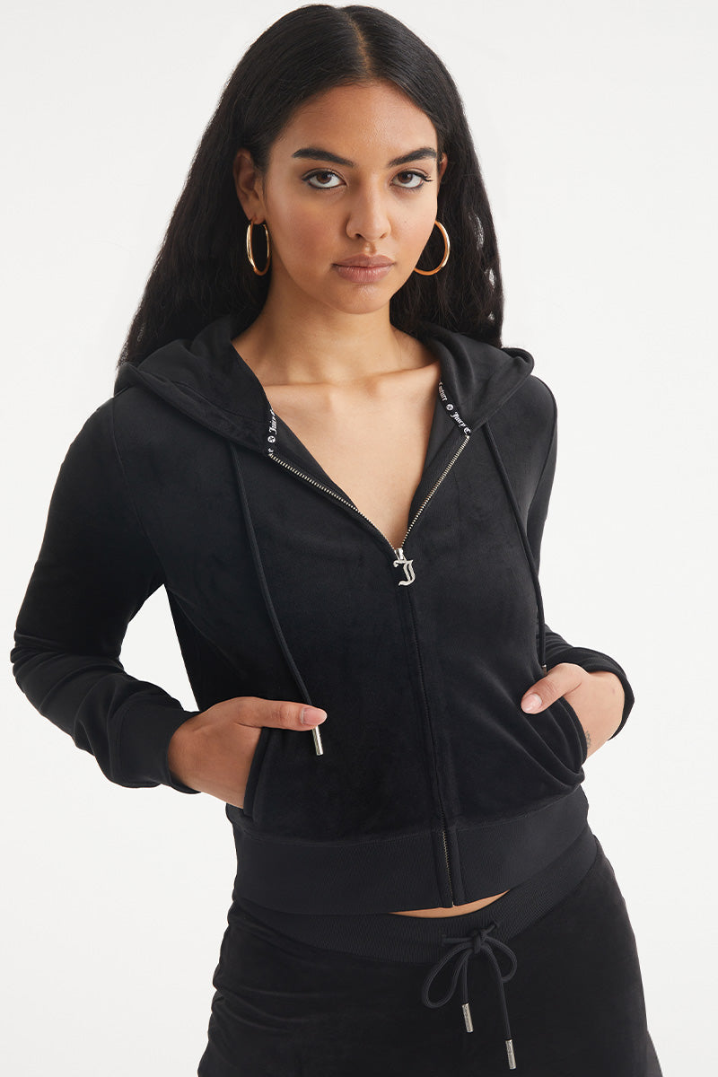 Libra Customizable Big Bling Velour Hoodie - Image 4