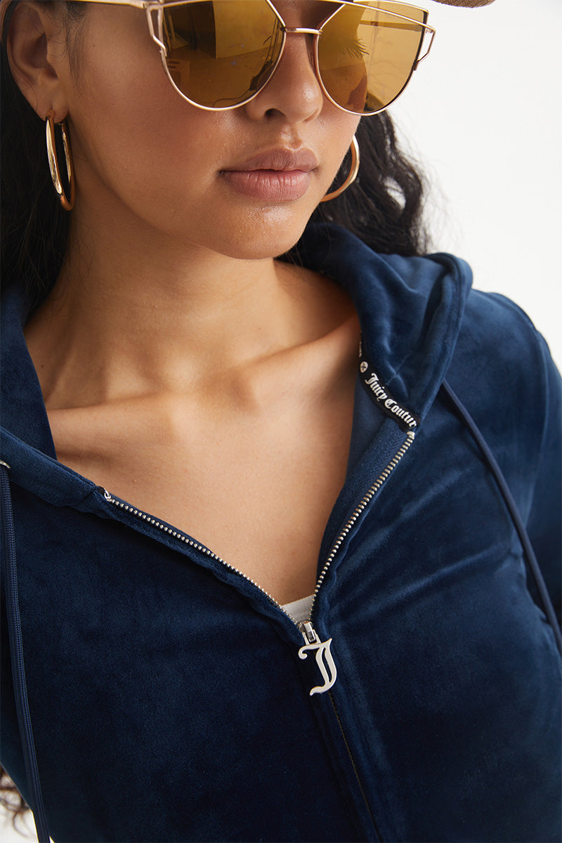 Taurus Customizable Big Bling Velour Hoodie - Image 5