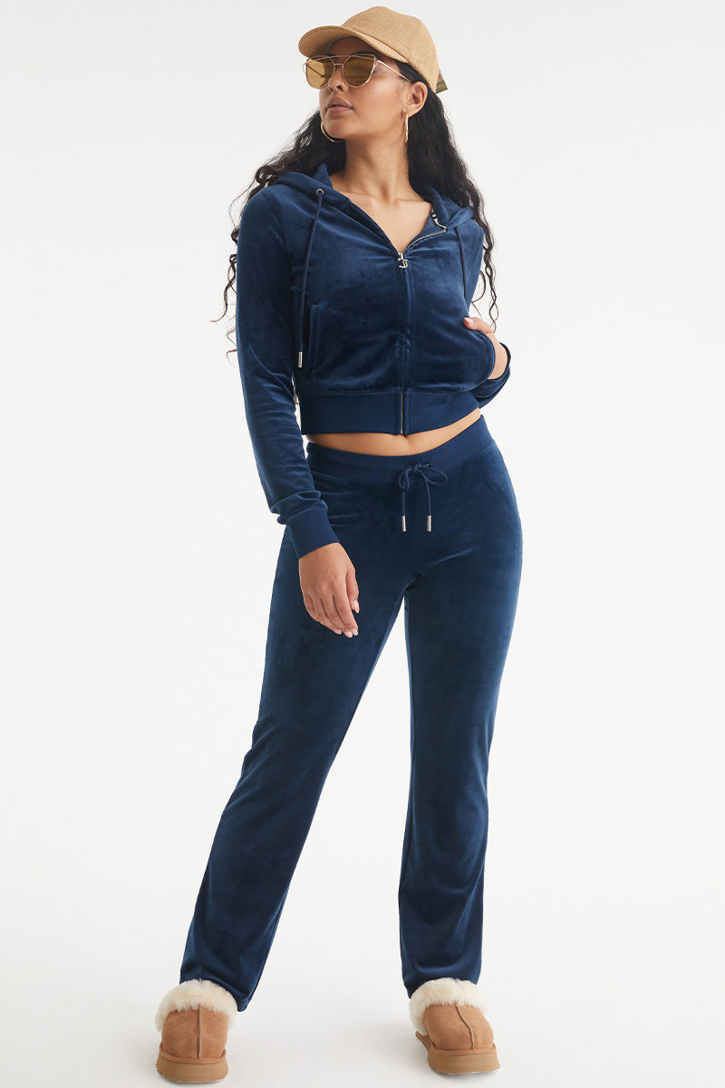 Virgo Customizable Big Bling Velour Hoodie - Image 7