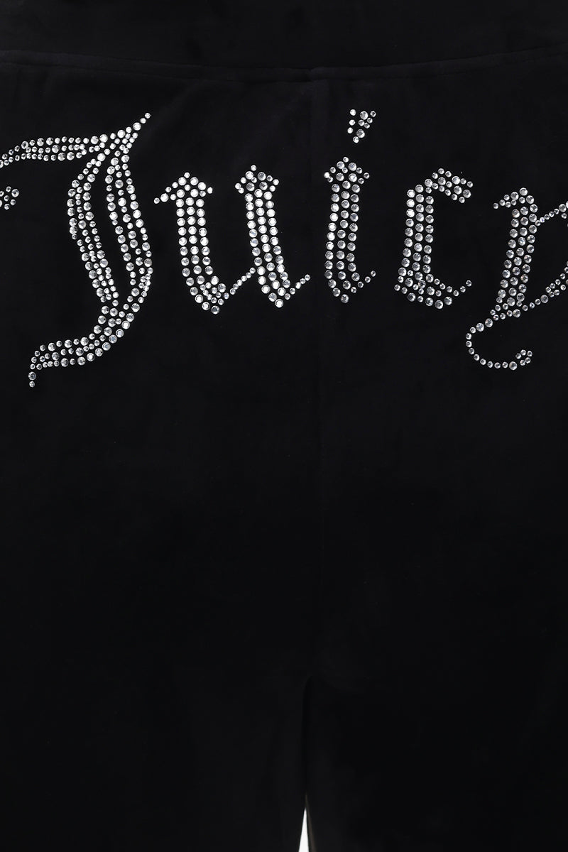 Plus-Size Big Bling Velour Jogger - Image 4