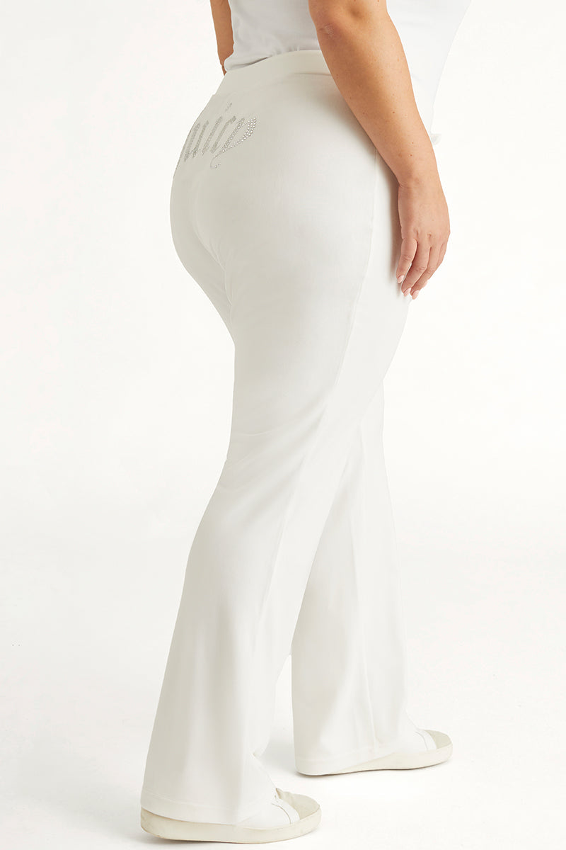 Plus-Size OG Big Bling Velour Track Pants - Image 3