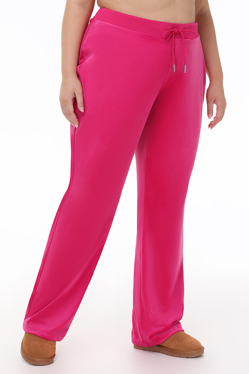 Plus-Size OG Big Bling Velour Track Pants - Image 3