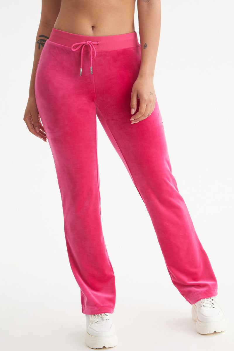 Aquarius Customizable Big Bling Velour Track Pants - Image 2