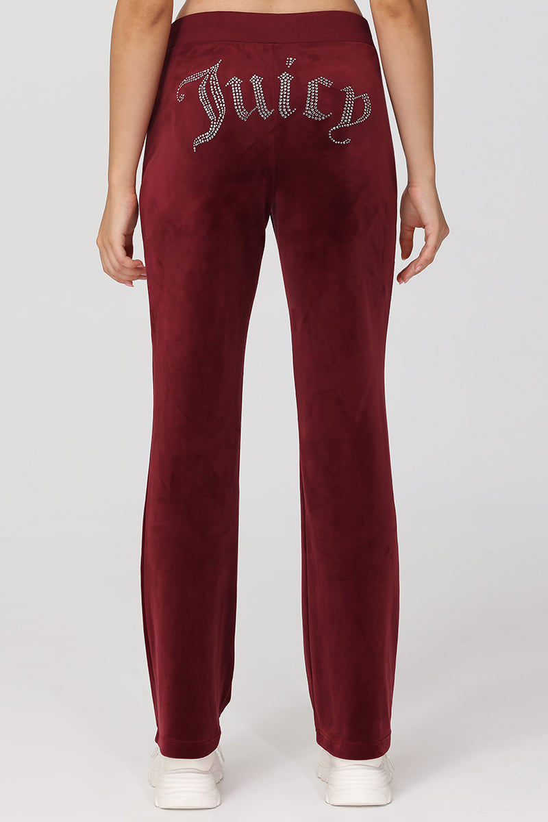 OG Big Bling Velour Track Pants