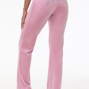 OG Big Bling Velour Track Pants
