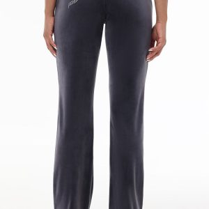 OG Big Bling Velour Track Pants