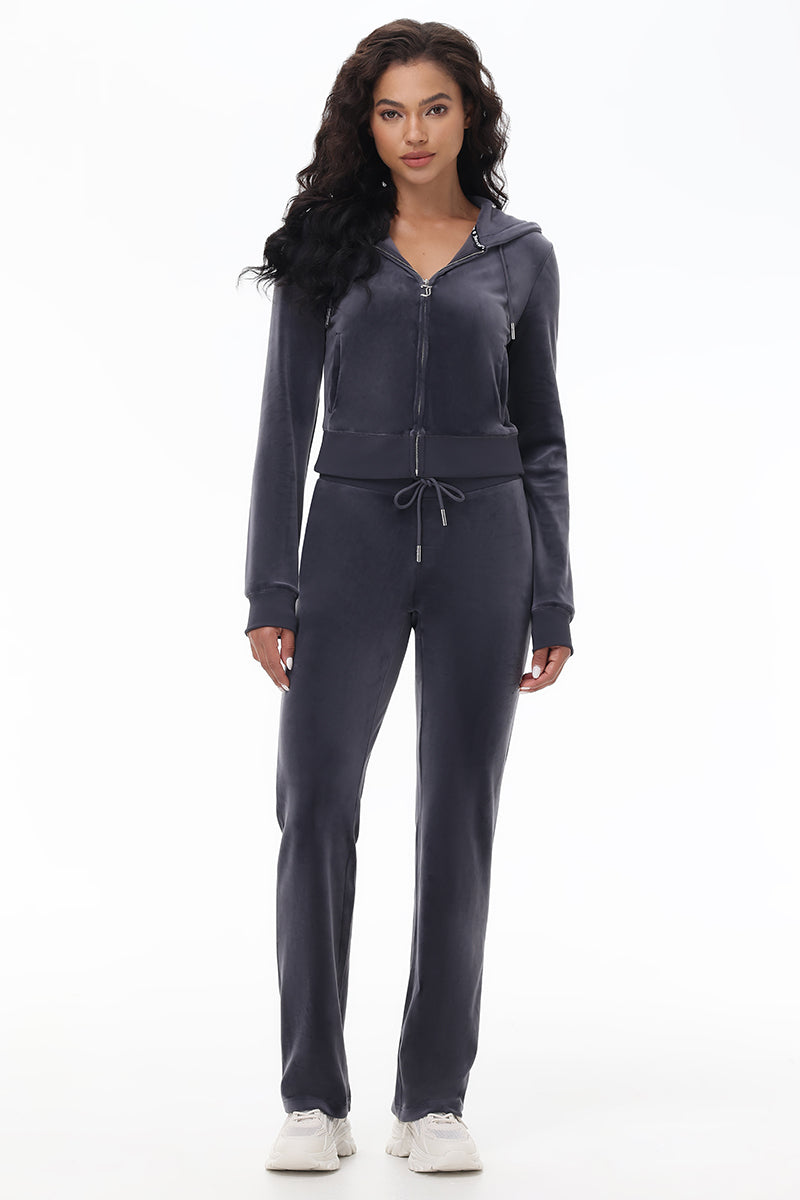 OG Big Bling Velour Track Pants - Image 5