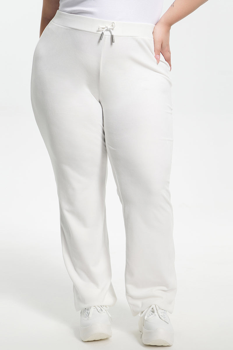 Bride Customizable Big Bling Velour Track Pants - Image 6