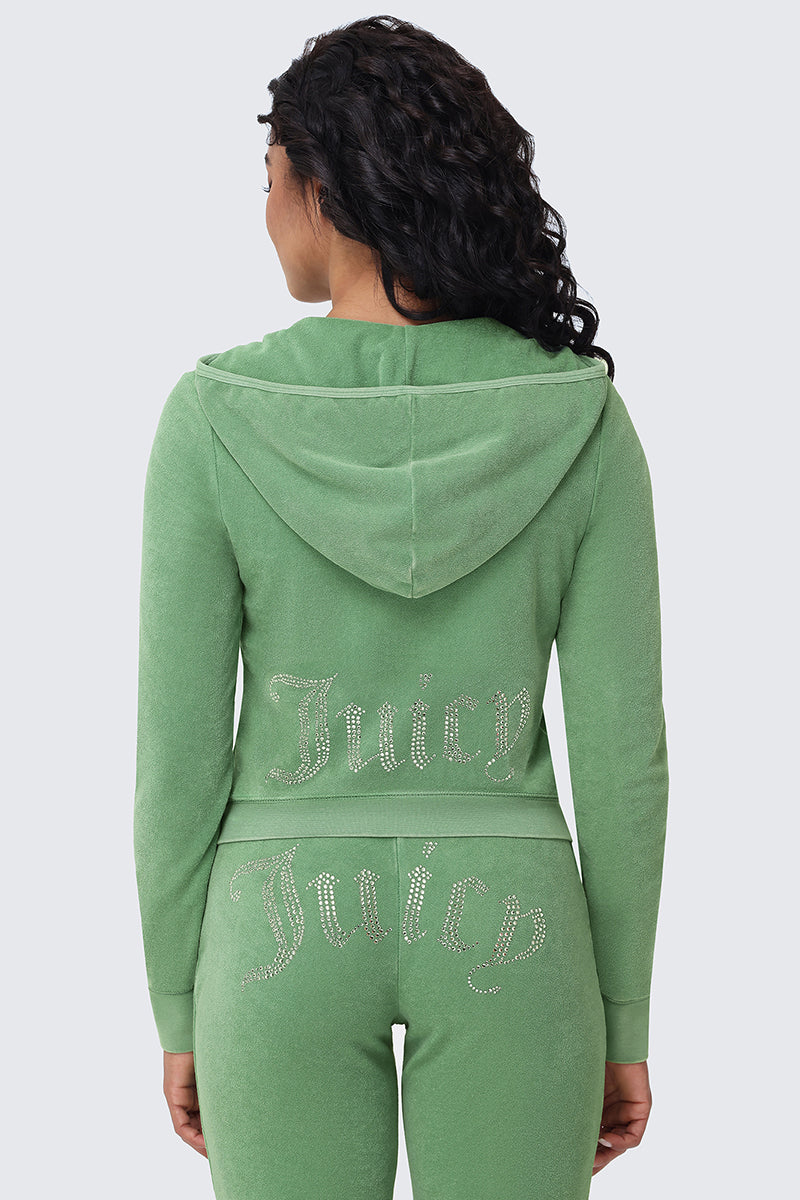 Big Bling Washed Terry Hoodie
