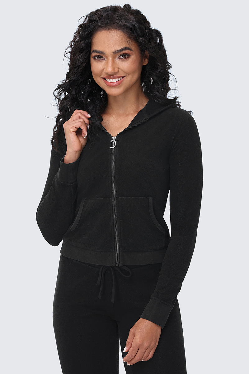 Big Bling Washed Terry Hoodie - Image 2