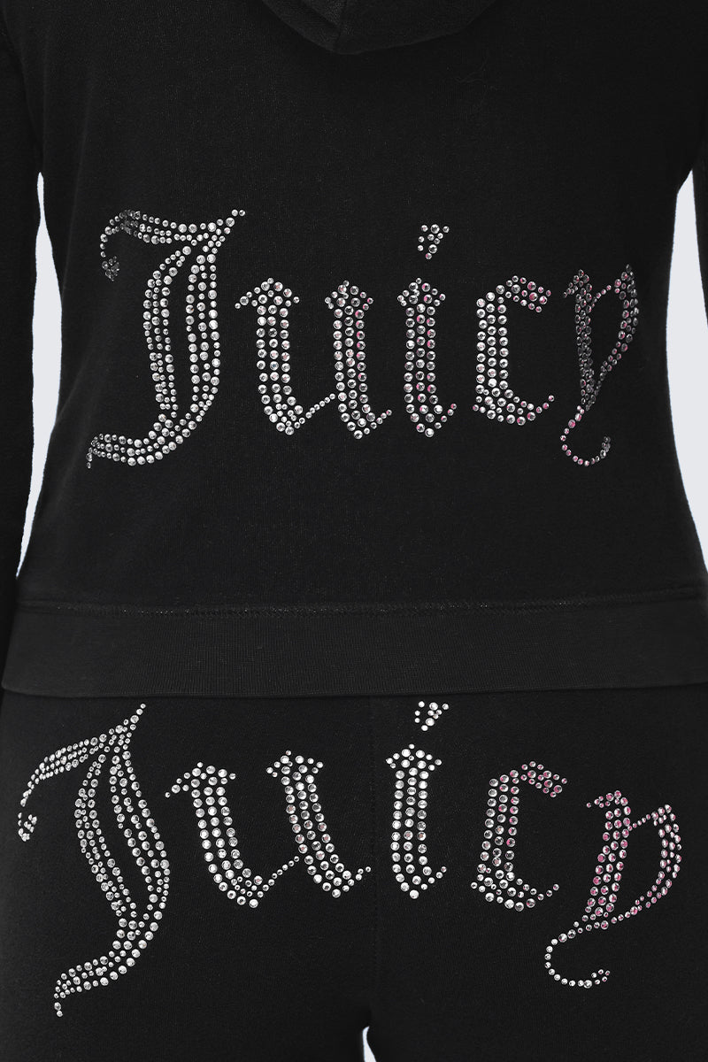 Big Bling Washed Terry Hoodie - Image 3