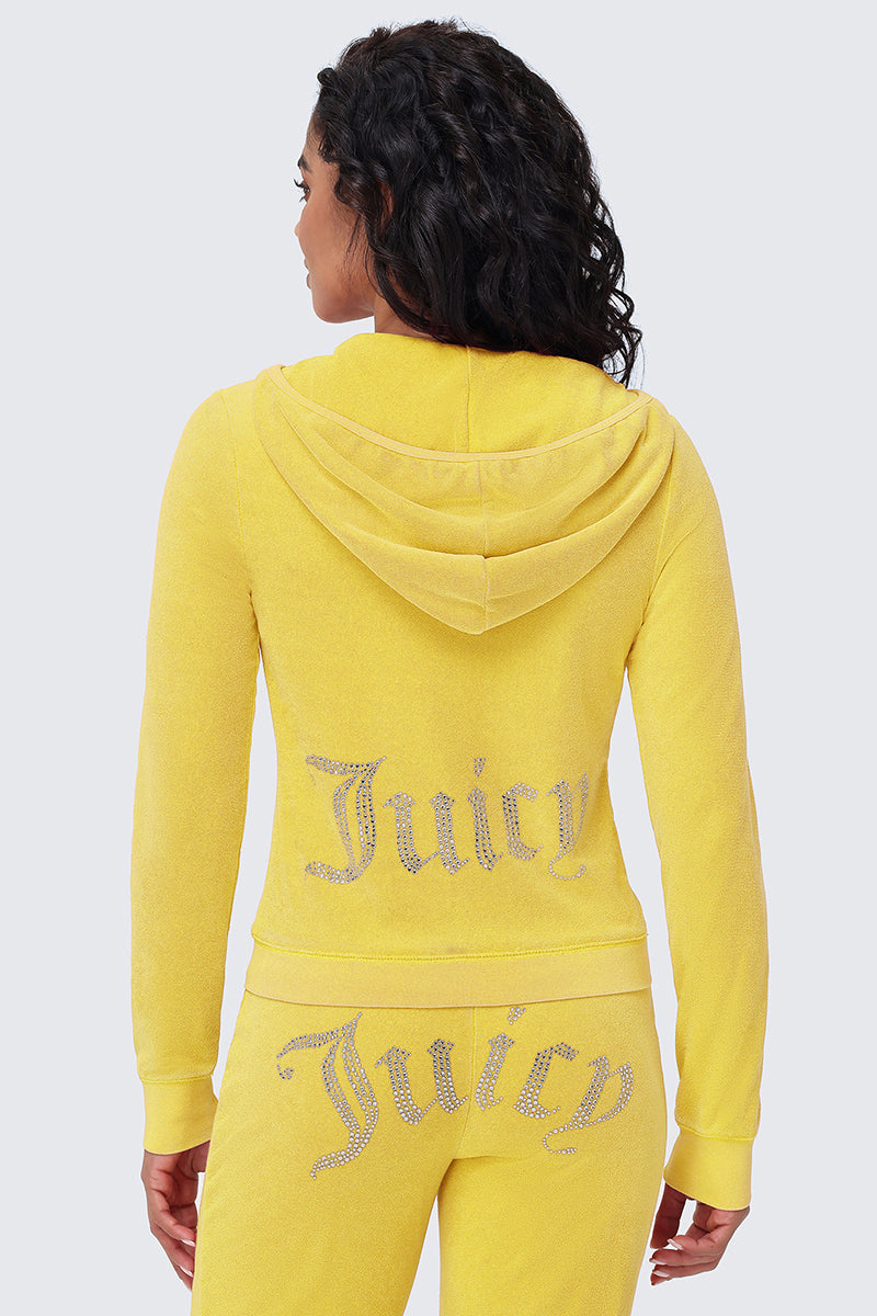 Big Bling Washed Terry Hoodie