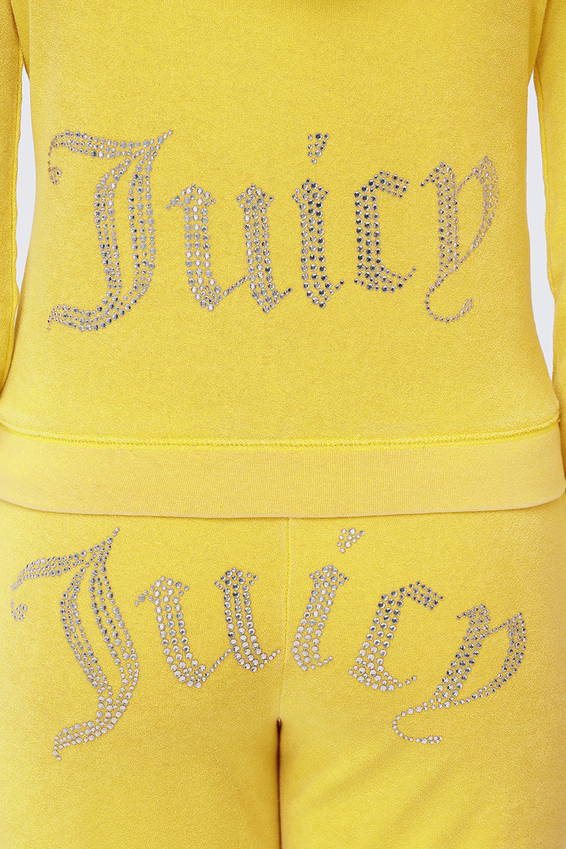 Big Bling Washed Terry Hoodie - Image 3