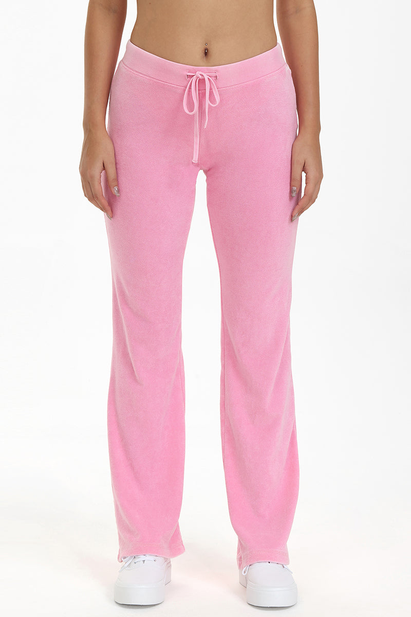 Big Bling Washed Terry Track Pants - Image 2