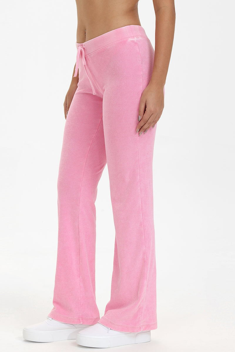 Big Bling Washed Terry Track Pants - Image 3