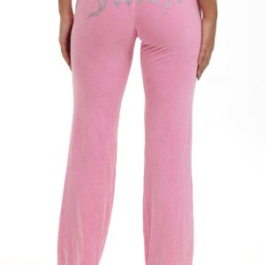 Big Bling Washed Terry Track Pants
