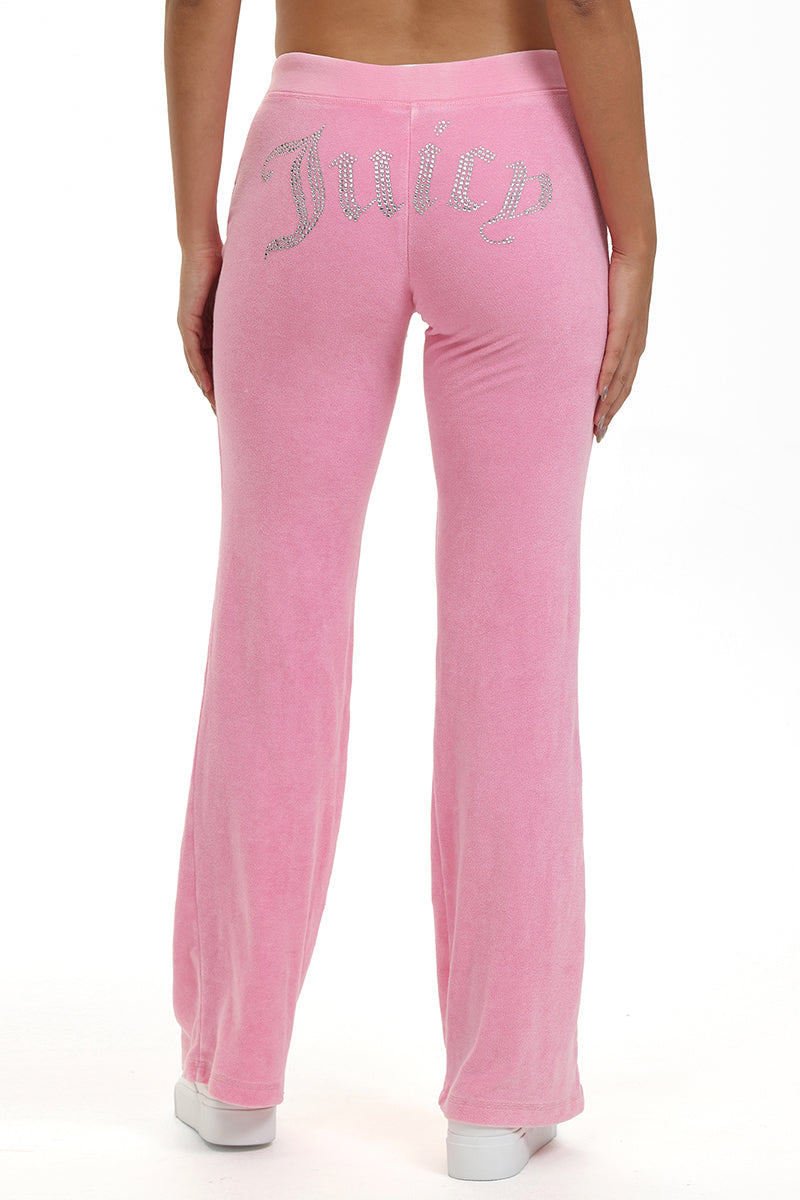 Big Bling Washed Terry Track Pants
