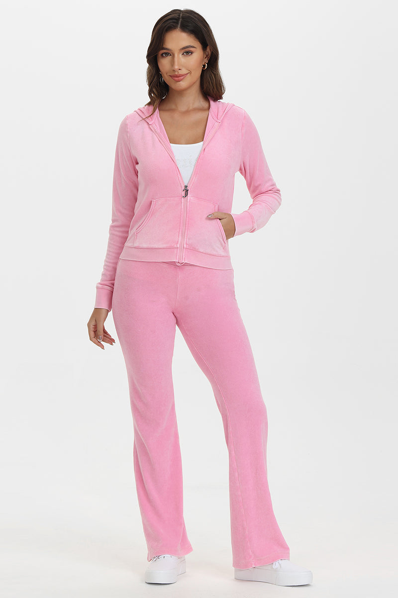 Big Bling Washed Terry Track Pants - Image 5