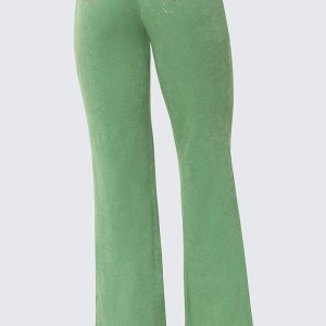 Big Bling Washed Terry Track Pants