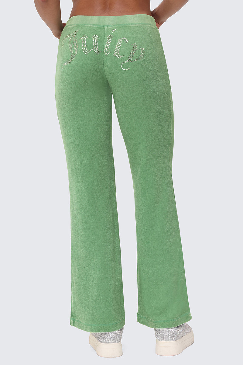 Big Bling Washed Terry Track Pants