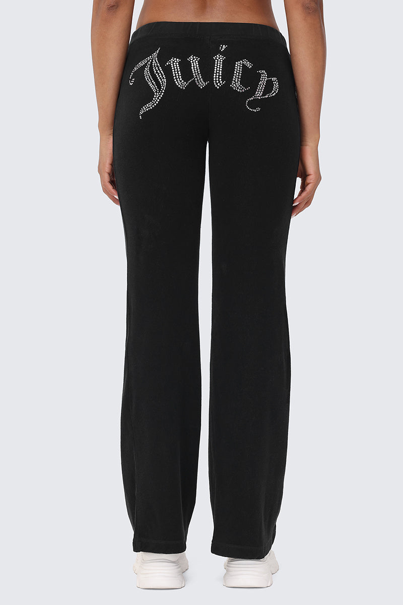 Big Bling Washed Terry Track Pants