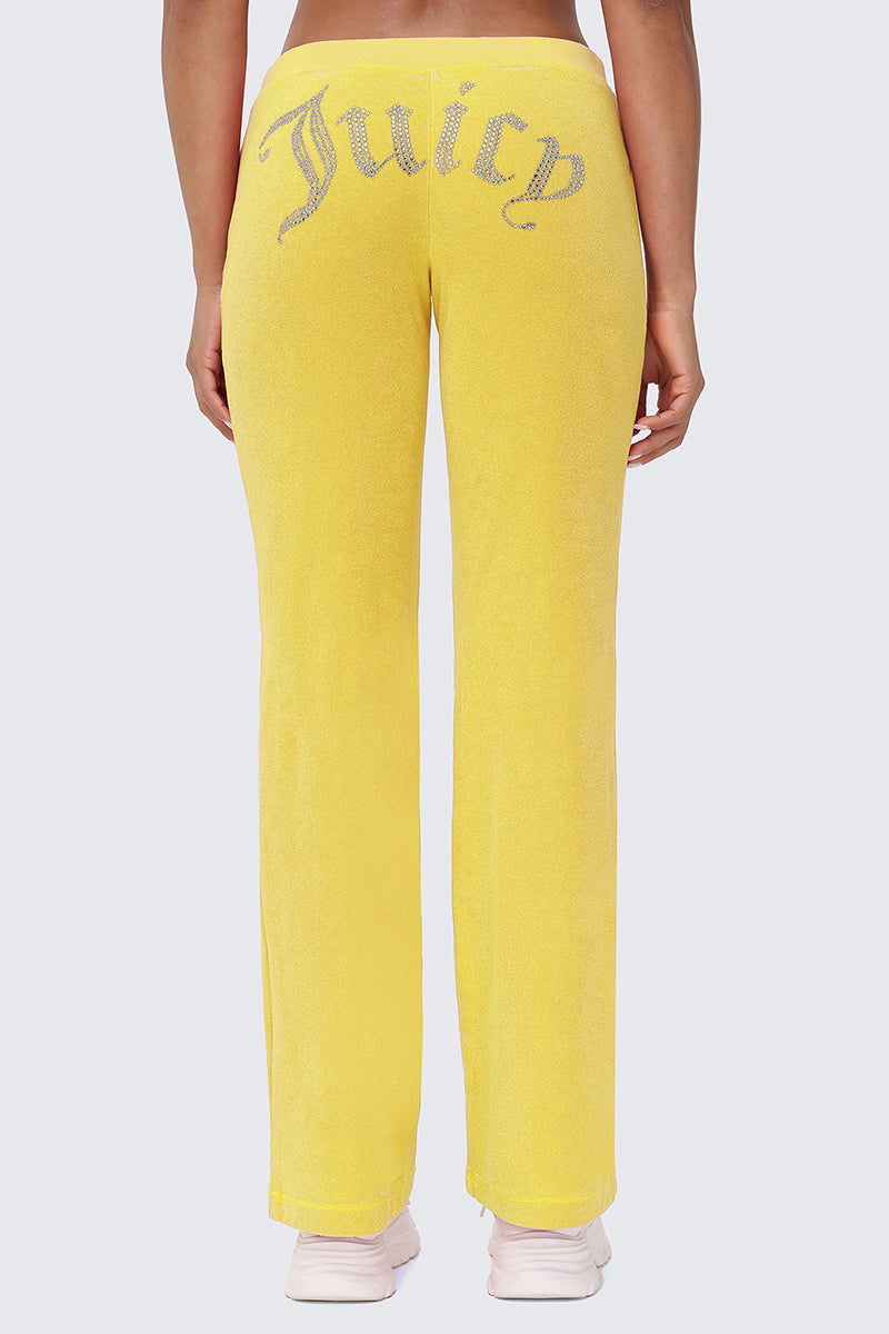 Big Bling Washed Terry Track Pants