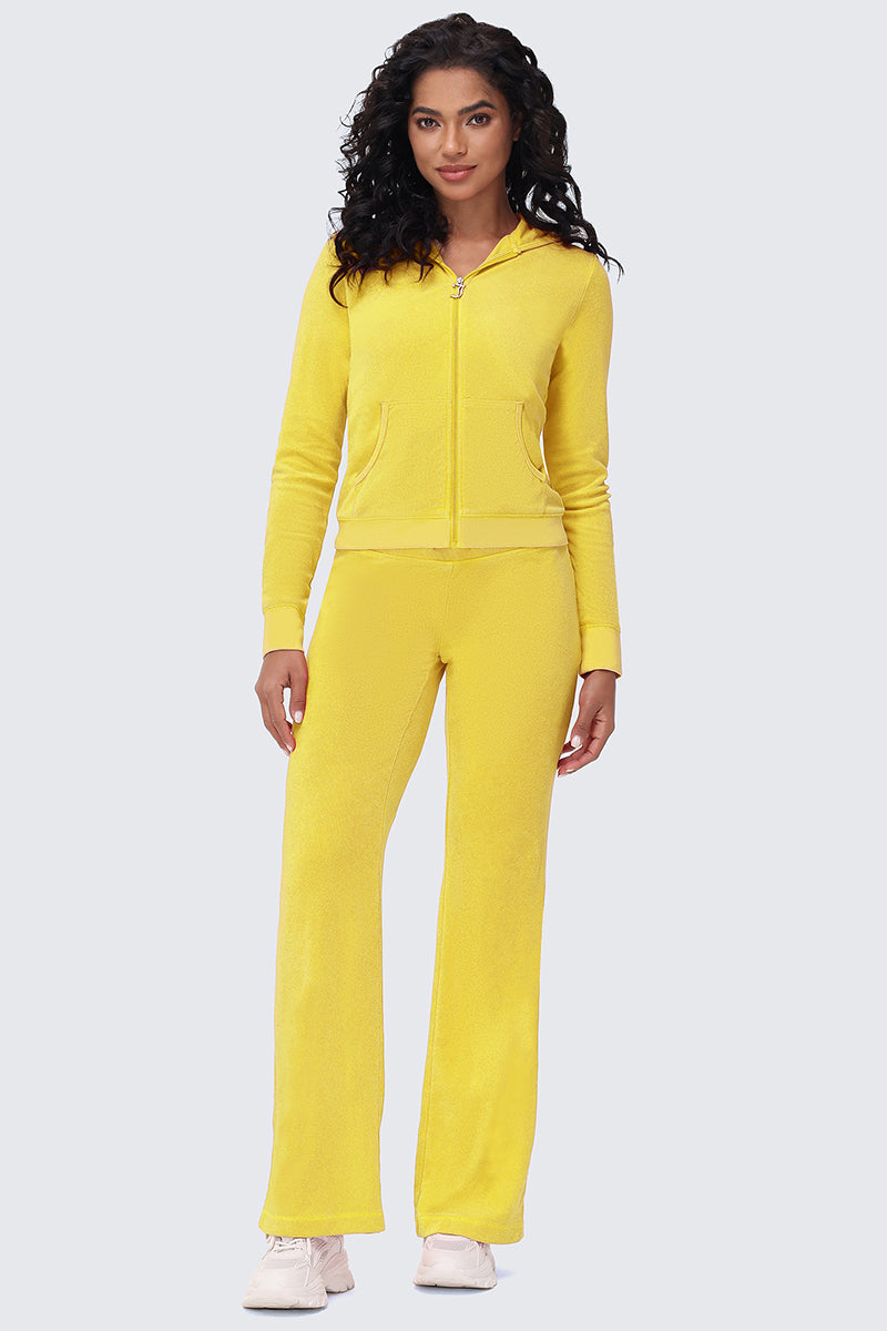 Big Bling Washed Terry Track Pants - Image 5