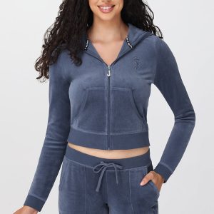 Heritage Cotton Velour Hoodie