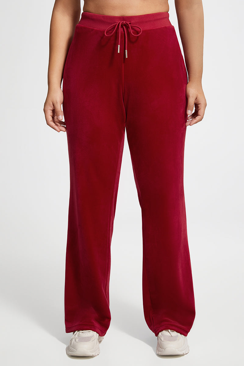 Plus-Size OG Big Bling Velour Track Pants - Image 2