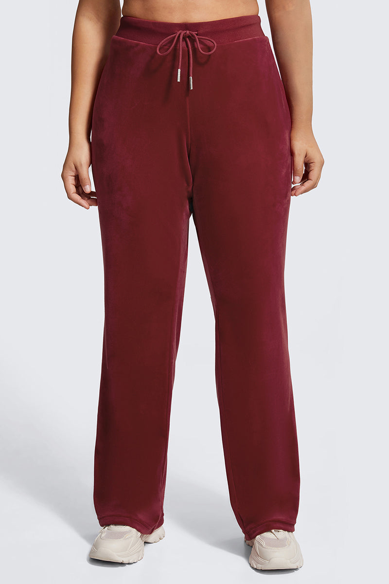 Plus-Size OG Big Bling Velour Track Pants - Image 2