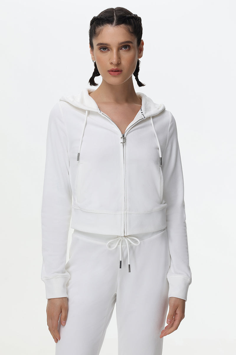 Technicolor Customizable Big Bling Velour Hoodie - Image 9