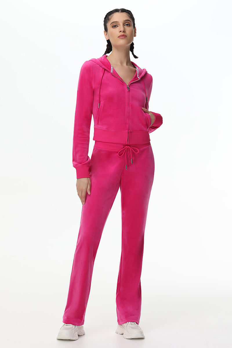 Technicolor Customizable Big Bling Velour Hoodie - Image 11