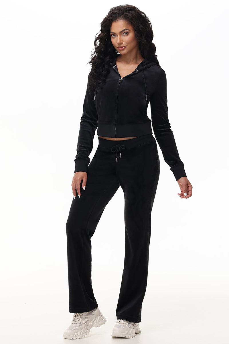 Technicolor Customizable Big Bling Velour Hoodie - Image 9