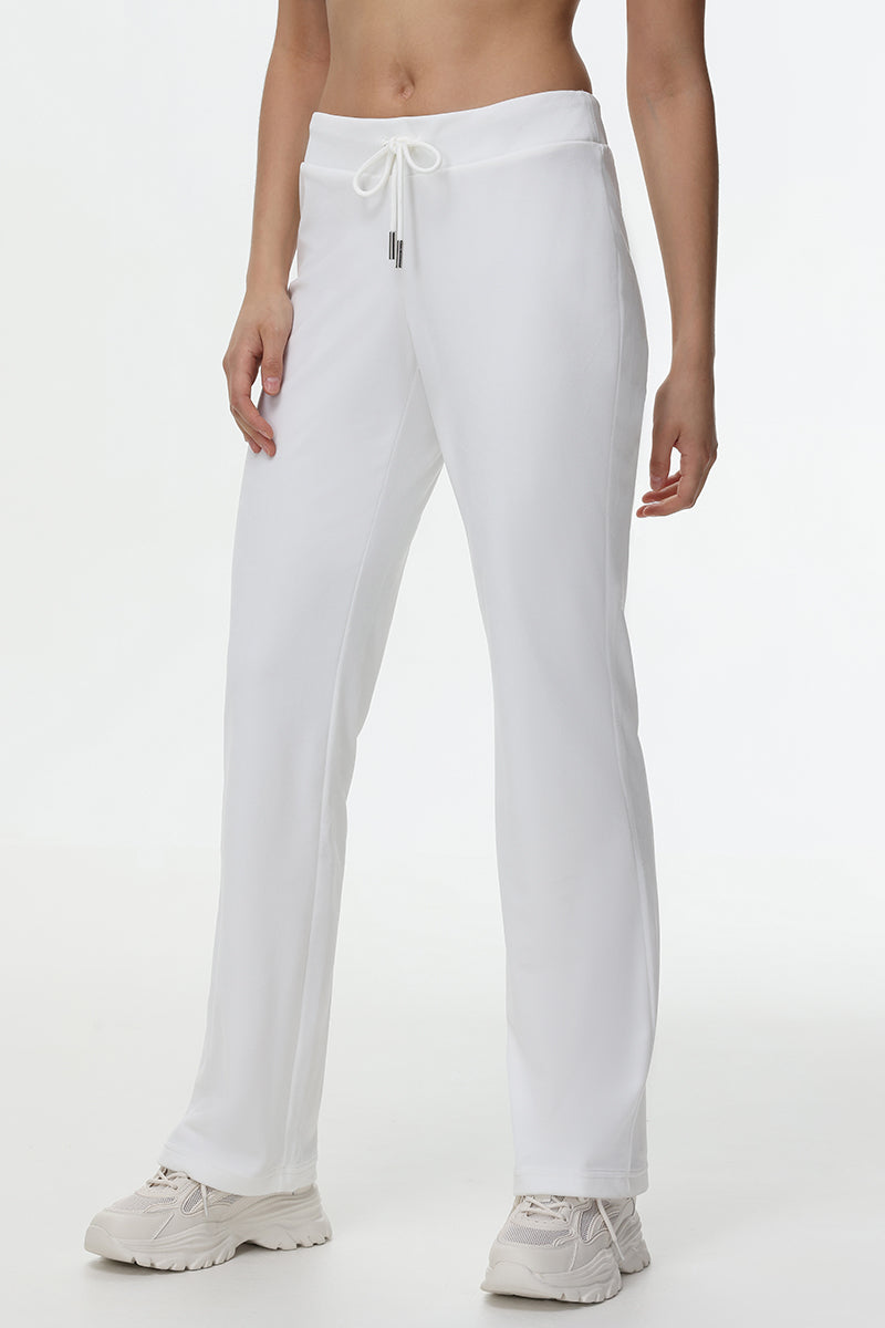 Technicolor Customizable Big Bling Velour Track Pants - Image 9