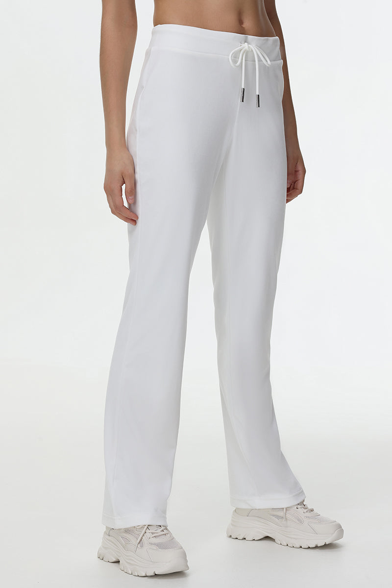 Technicolor Customizable Big Bling Velour Track Pants - Image 10