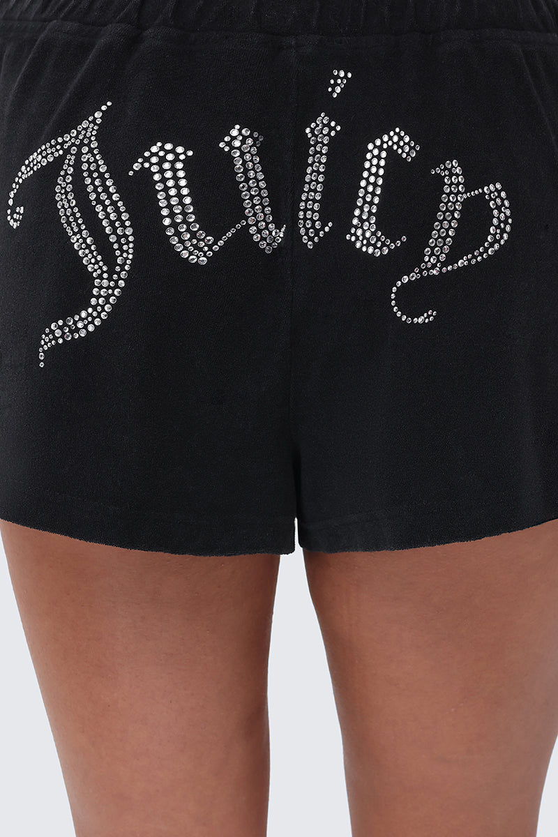 Big Bling Washed Terry Shorts - Image 5