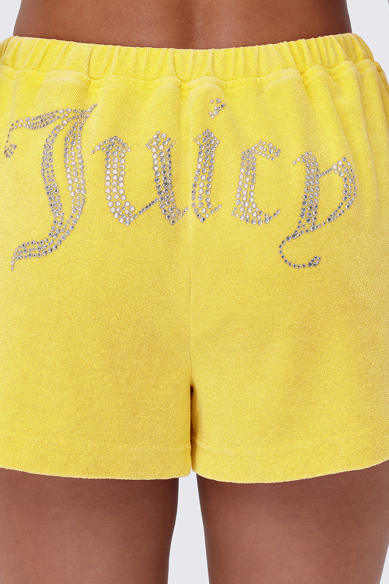 Big Bling Washed Terry Shorts - Image 3