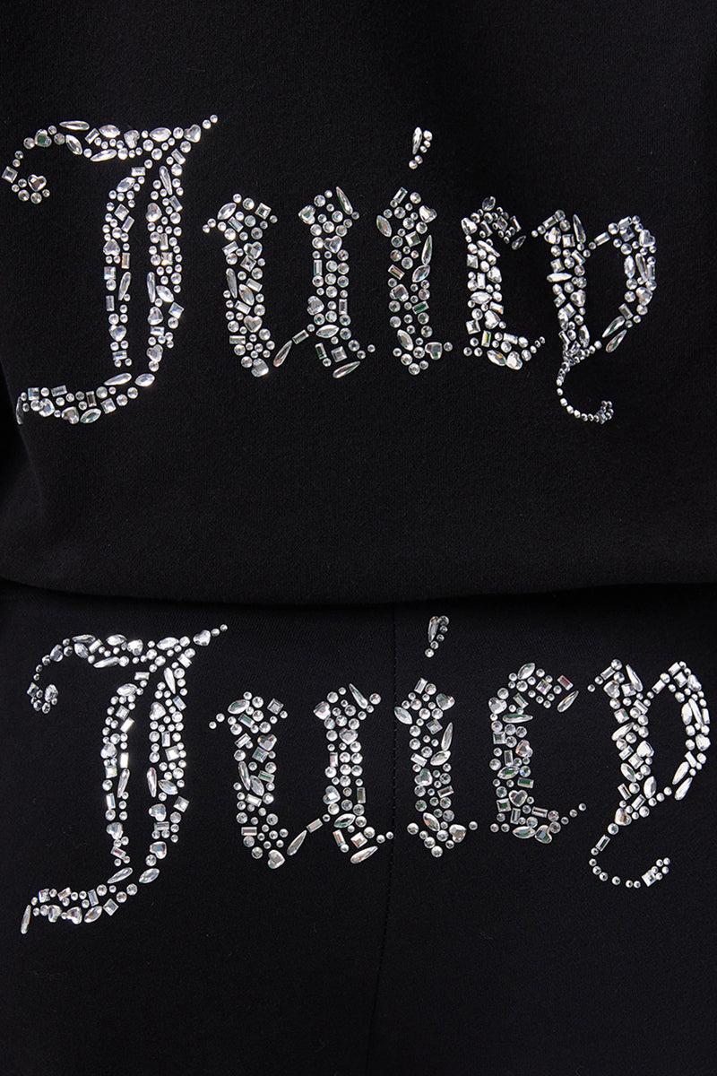 Angel Couture Cropped Fleece Hoodie - Image 3