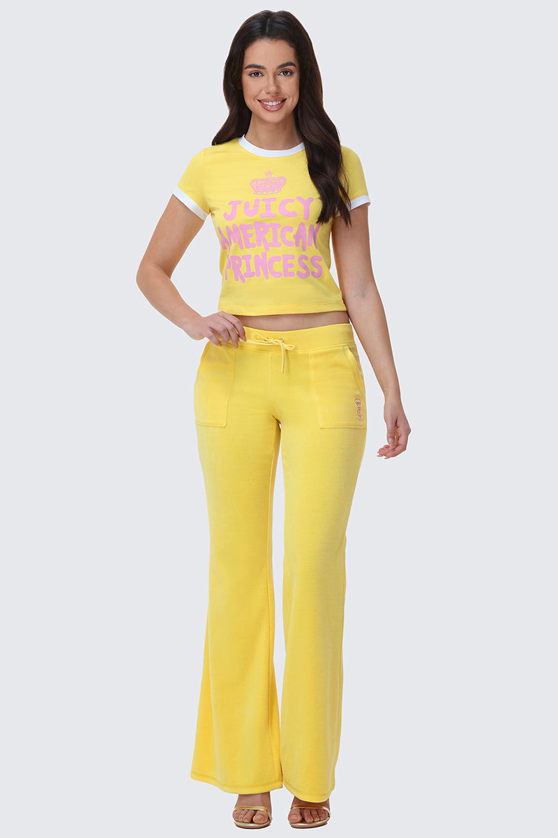 Heritage Cotton Velour Track Pants - Image 5