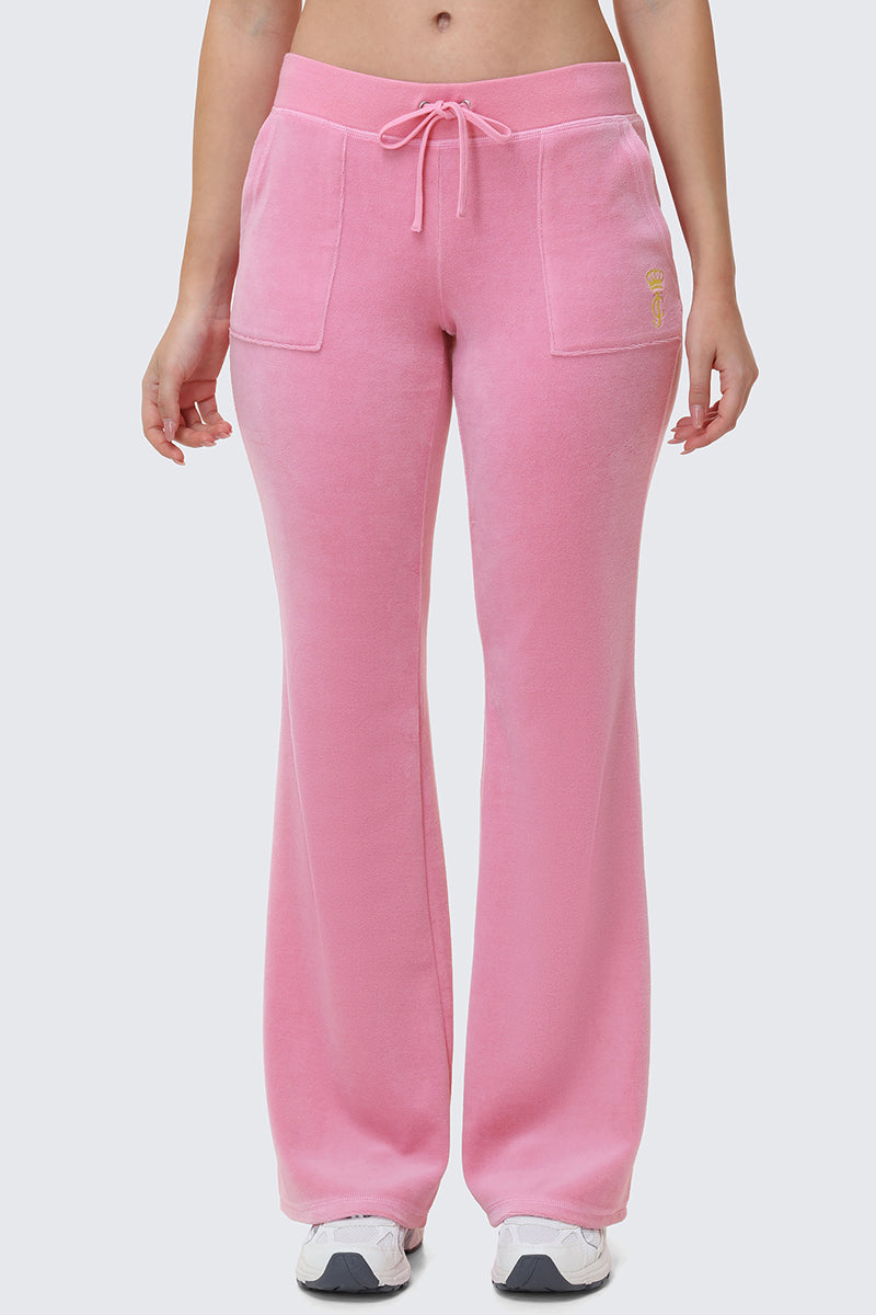 Heritage Cotton Velour Track Pants - Image 2