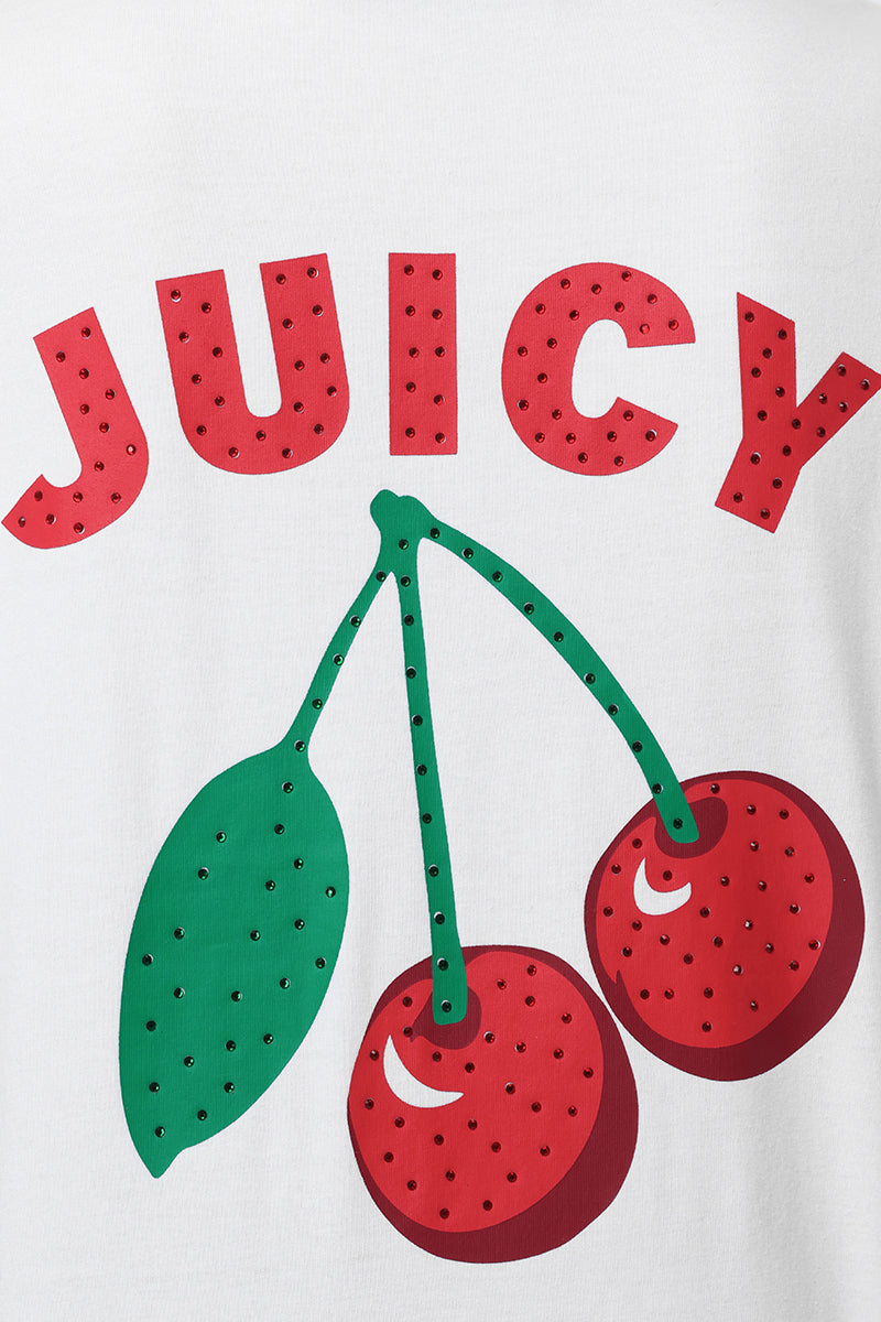 Cherry Bling Graphic Tee - Image 4