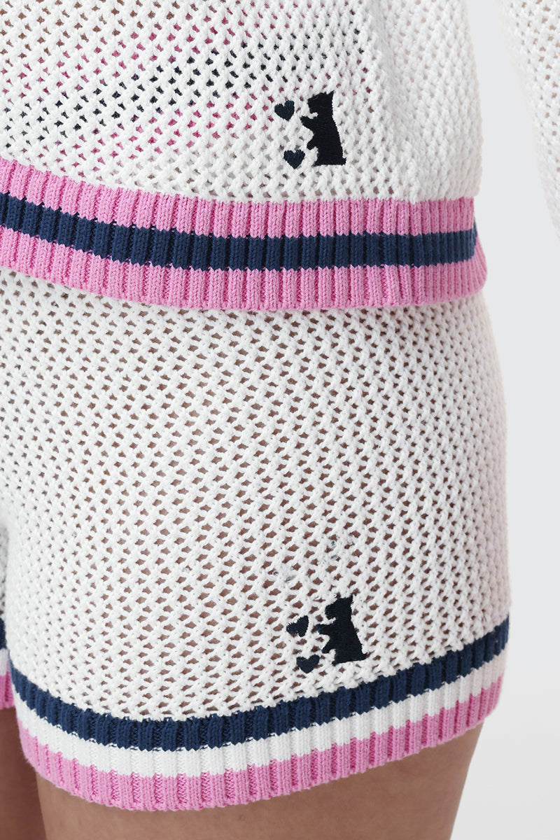 Mesh Zip-Up Hoodie - Image 5