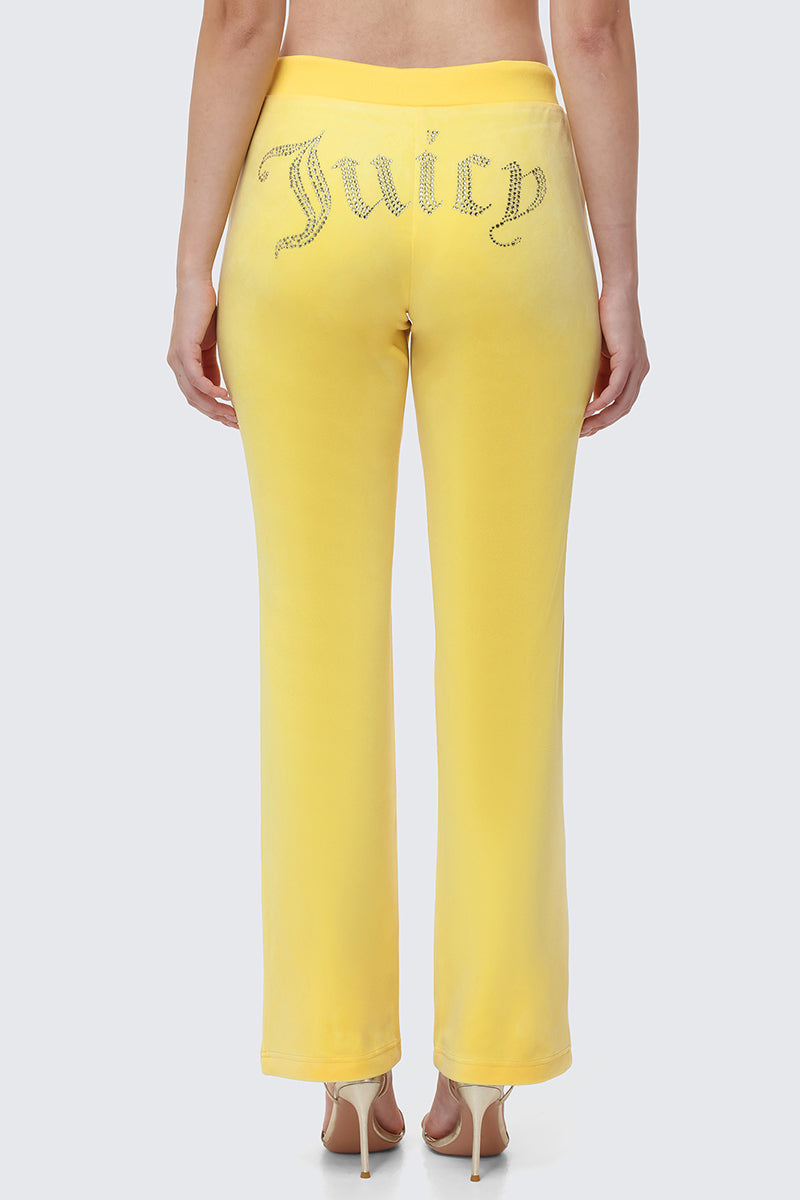OG Big Bling Velour Track Pants