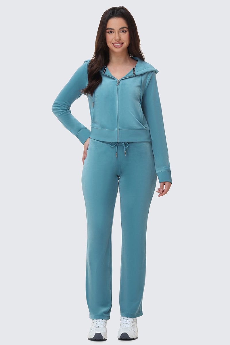 OG Big Bling Velour Track Pants - Image 5