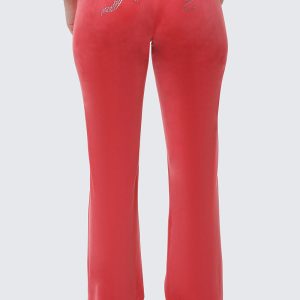 OG Big Bling Velour Track Pants