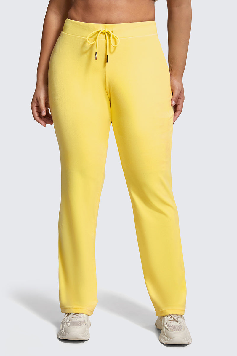 Plus-Size OG Big Bling Velour Track Pants - Image 2