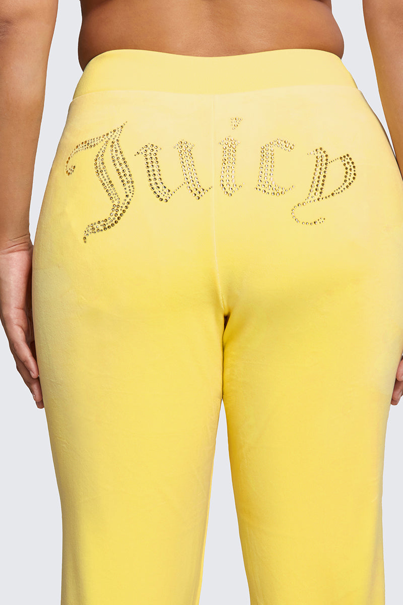 Plus-Size OG Big Bling Velour Track Pants - Image 3