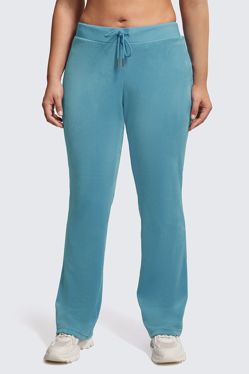 Plus-Size OG Big Bling Velour Track Pants - Image 2