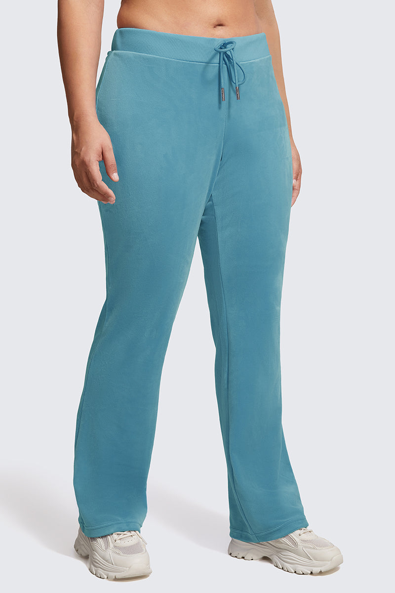 Plus-Size OG Big Bling Velour Track Pants - Image 4